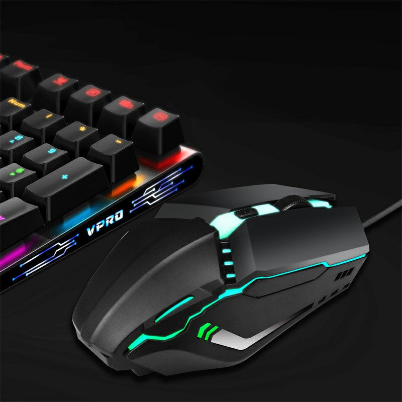 Adjustable DPI LED Optical Wired Gaming Mouse Office Graphic Design Work - ScentiMelti Home Fragrance, Beauty & Gifts UK