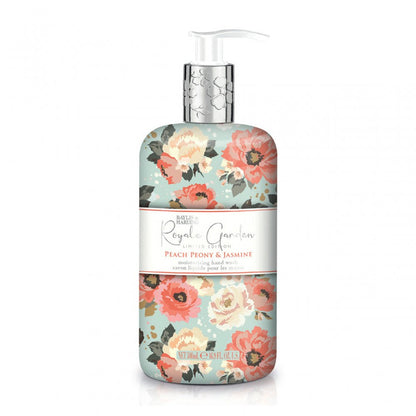 Baylis & Harding Peach Peony & Jasmine Cleansing Hand Wash, 500ml - ScentiMelti Home Fragrance, Beauty & Gifts UK