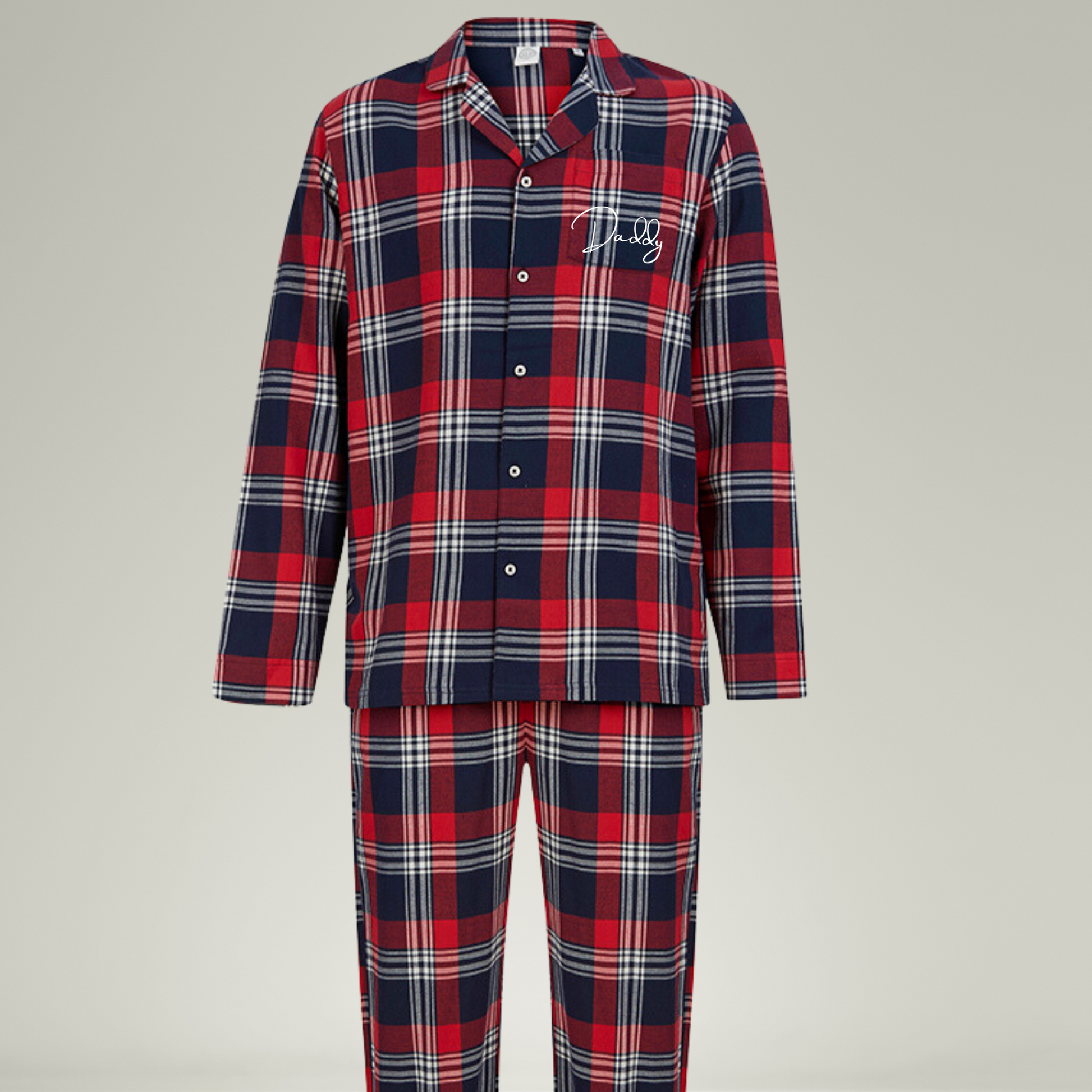 Personalised Tartan Christmas Pyjamas | Family Matching - ScentiMelti Home Fragrance, Beauty & Gifts UK