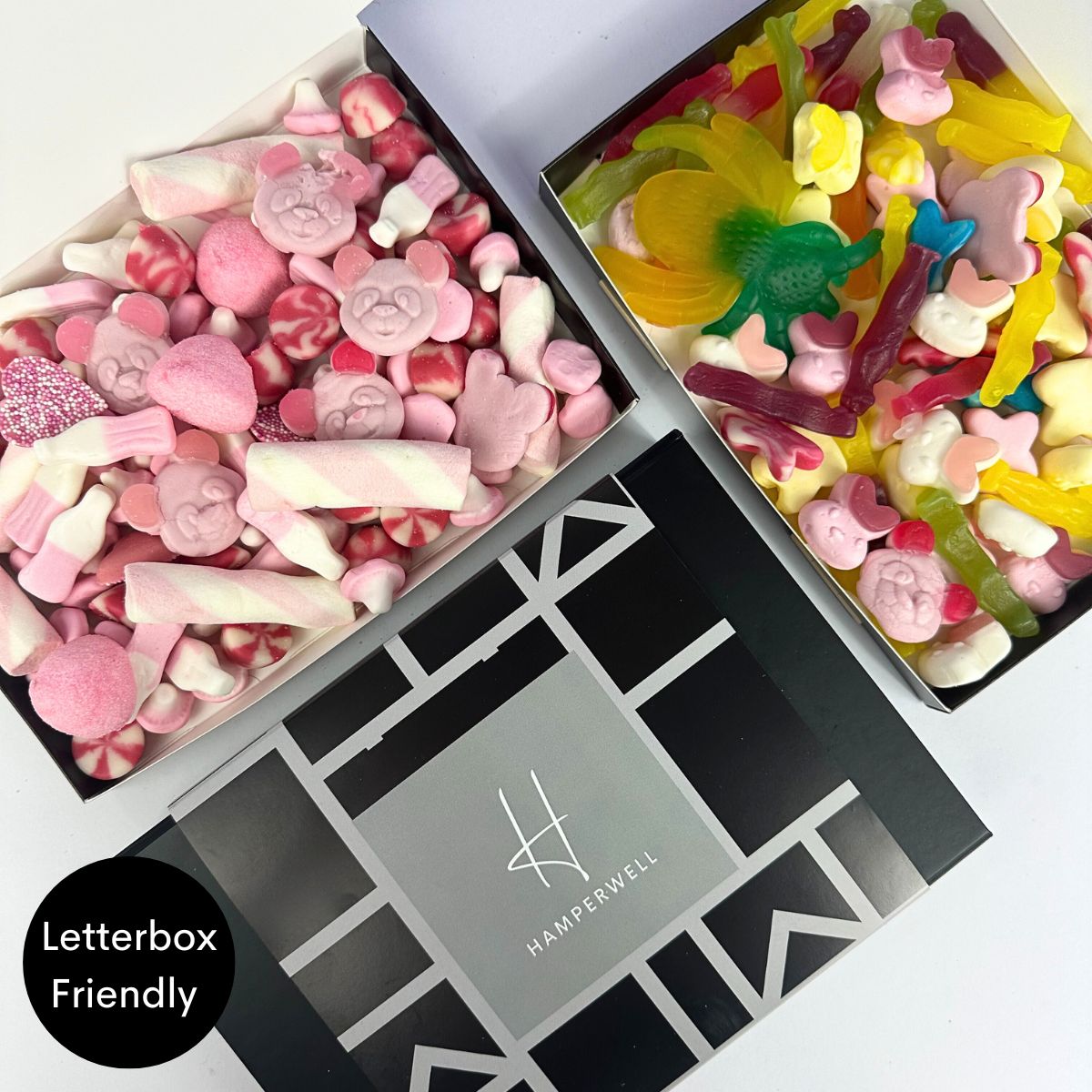 Pink Sweets Letterbox Gift Hamper - ScentiMelti Home Fragrance, Beauty & Gifts UK