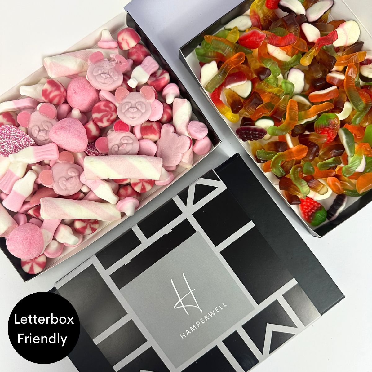 Pink Sweets Letterbox Gift Hamper - ScentiMelti Home Fragrance, Beauty & Gifts UK