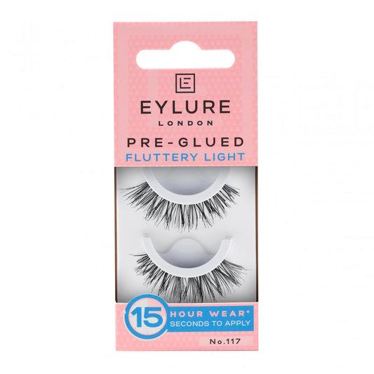 Eylure Pre-Glued Fluttery-Light Lashes No 117 - ScentiMelti Home Fragrance, Beauty & Gifts UK