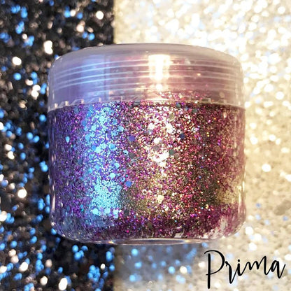 Prima Makeup Holographic Glitter Paste - Chameleon Collection - Pretty in Pink - ScentiMelti Home Fragrance, Beauty & Gifts UK