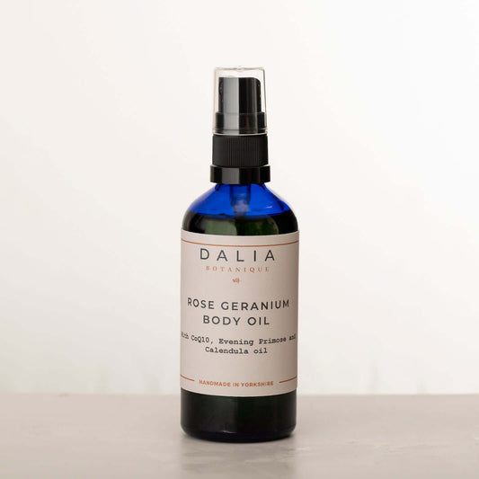 Rose Geranium Body Oil - ScentiMelti  Rose Geranium Body Oil