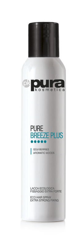 Pura Kosmetica Pure Breeze Plus Eco Hairspray - Extra Strong Hold, 300ml - ScentiMelti Home Fragrance, Beauty & Gifts UK