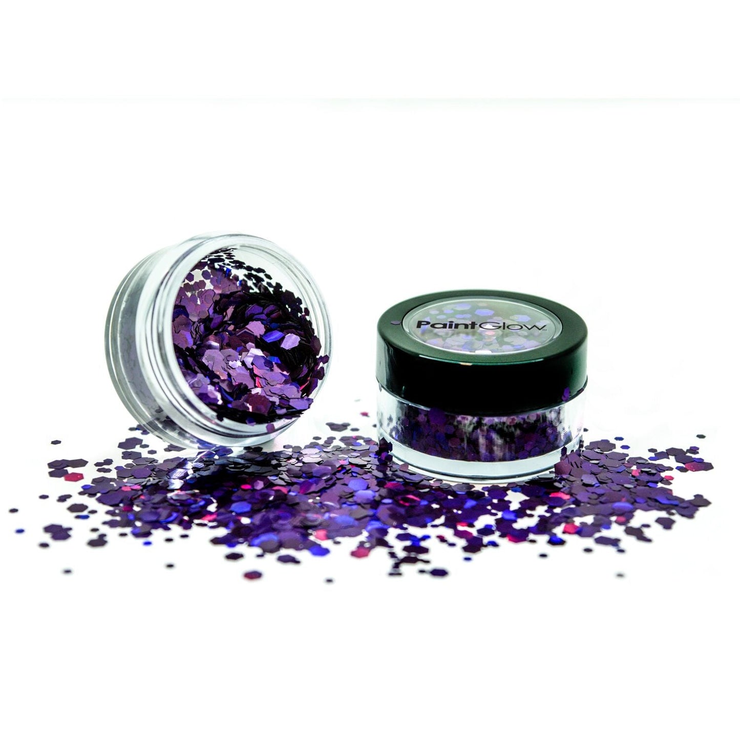 PaintGlow Holographic Chunky Glitter  – Vegan Cosmetic Glitter for Face, Body, Nails, Hair and Lip - ScentiMelti Home Fragrance, Beauty & Gifts UK