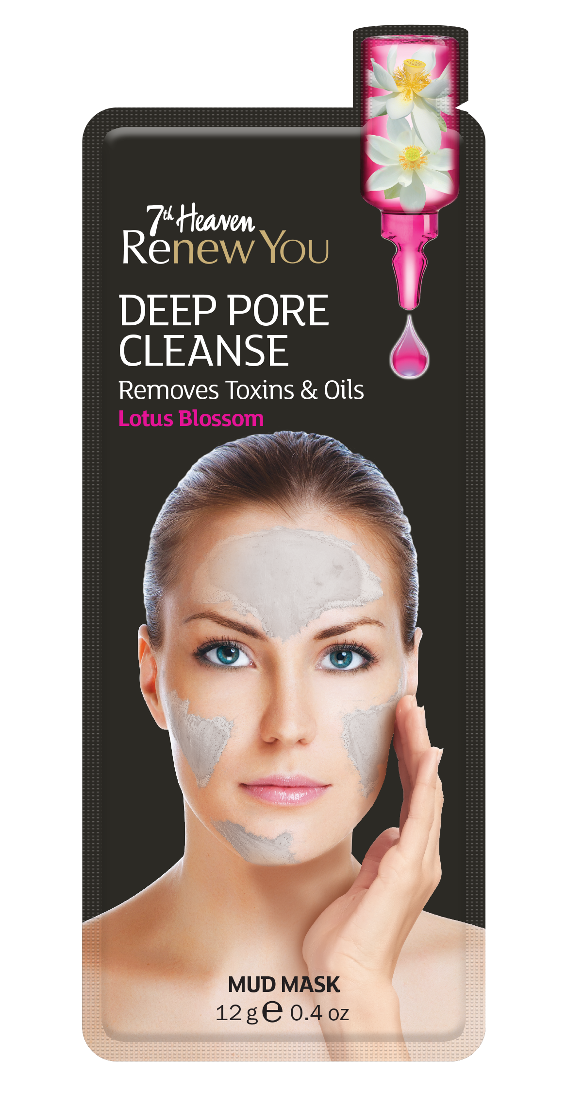 7th Heaven Renew You Deep Pore Cleanse Mud Mask Removes Toxins & Oils, Lotus Blossom Beauty Goddess ScentiMelti Wax Melts