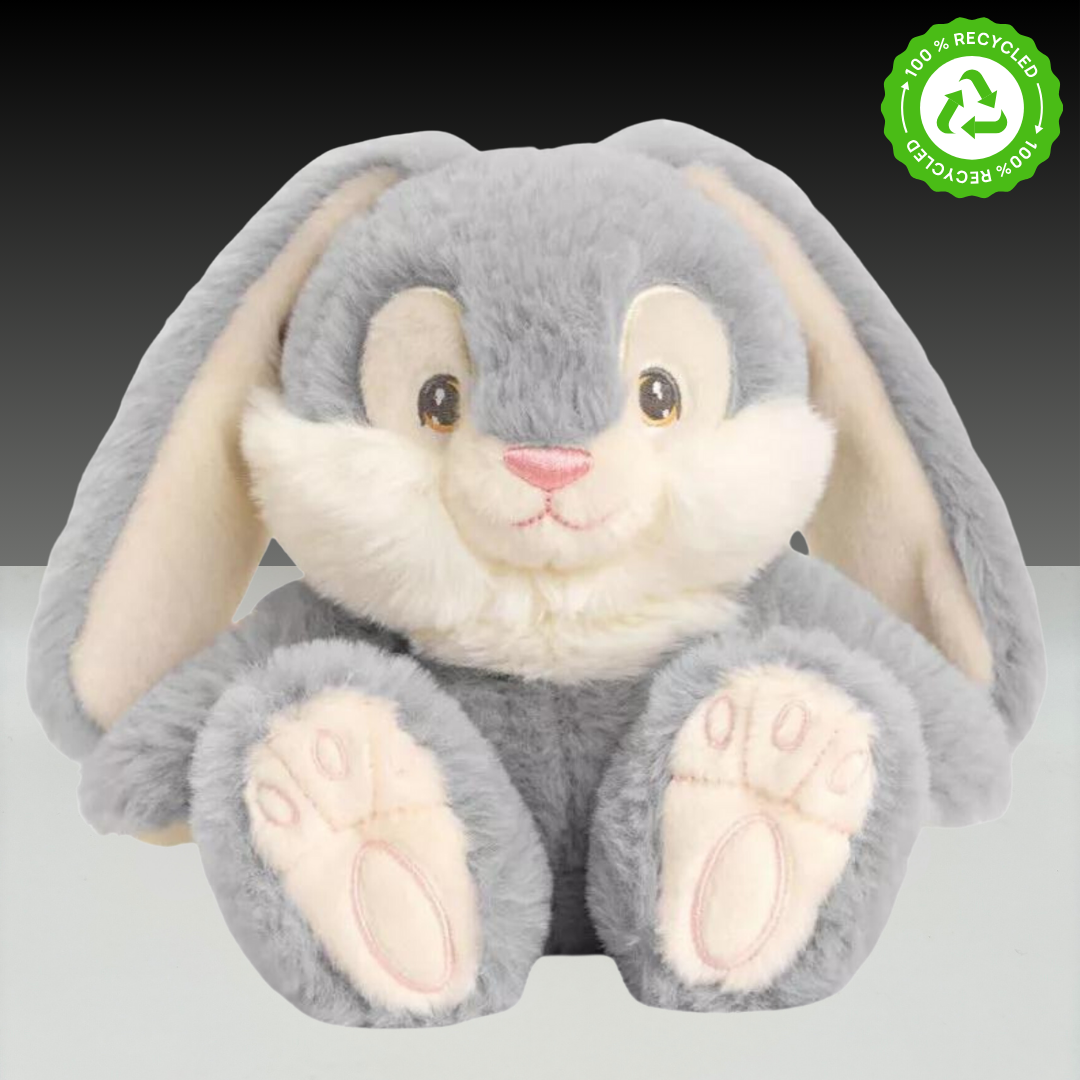 Keeleco Patchfoot Grey Rabbit 15cm HamperWell ScentiMelti Wax Melts