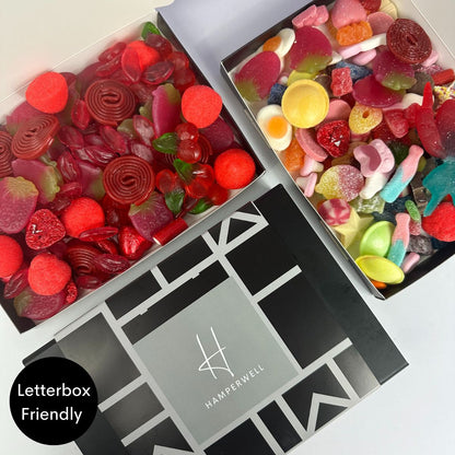 Red Sweets Letterbox Gift Hamper - ScentiMelti Home Fragrance, Beauty & Gifts UK