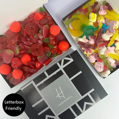 Red Sweets Letterbox Gift Hamper - ScentiMelti Home Fragrance, Beauty & Gifts UK