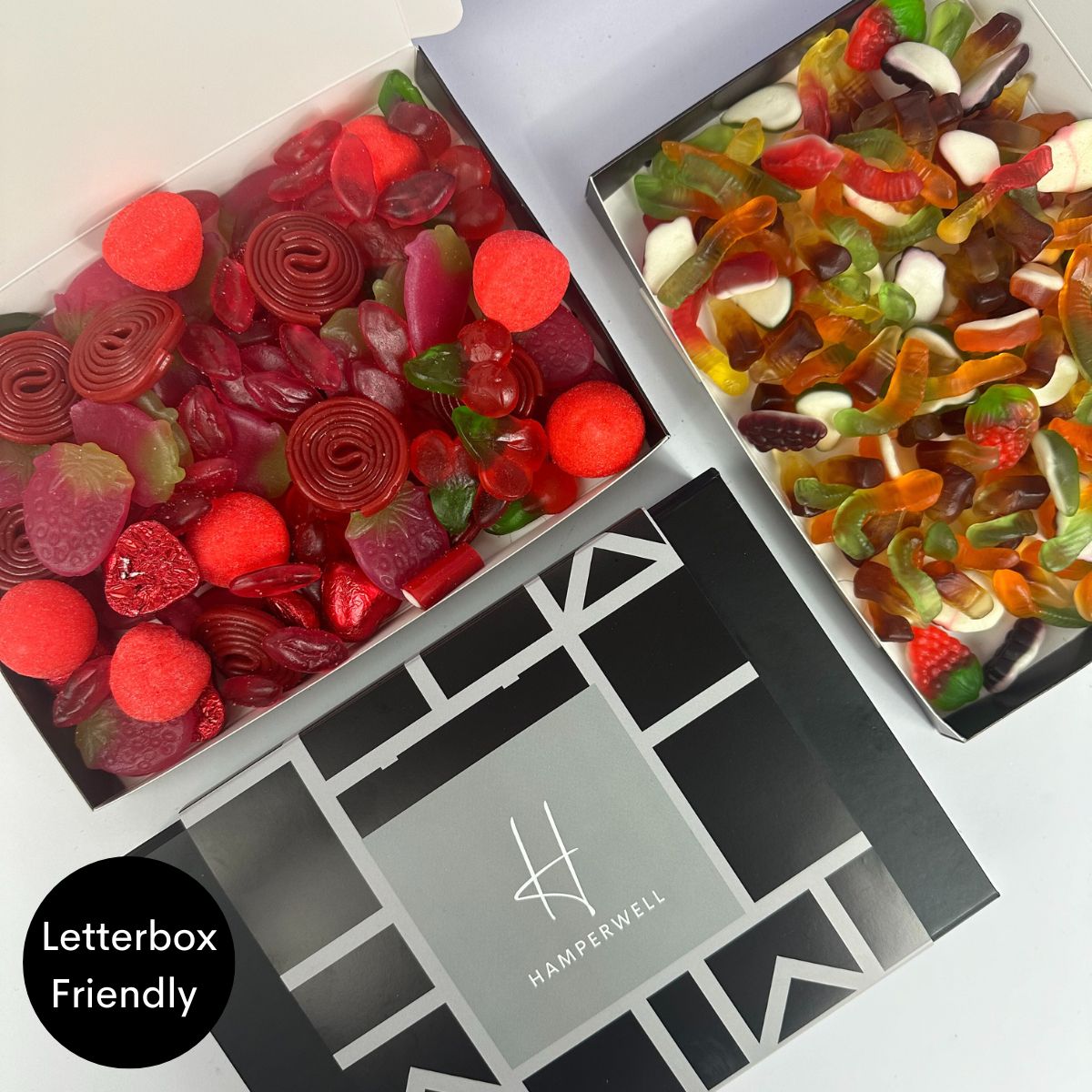 Red Sweets Letterbox Gift Hamper - ScentiMelti Home Fragrance, Beauty & Gifts UK