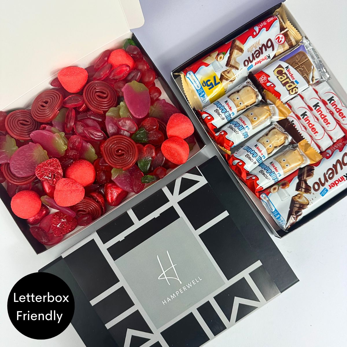 Red Sweets Letterbox Gift Hamper - ScentiMelti Home Fragrance, Beauty & Gifts UK