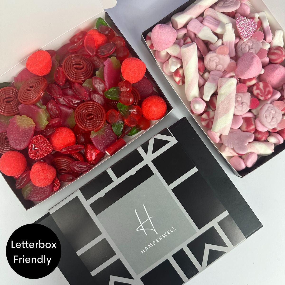 Red Sweets Letterbox Gift Hamper - ScentiMelti Home Fragrance, Beauty & Gifts UK