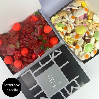 Red Sweets Letterbox Gift Hamper - ScentiMelti Home Fragrance, Beauty & Gifts UK