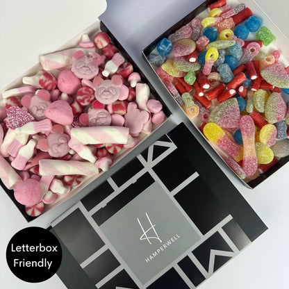 Red Sweets Letterbox Gift Hamper - ScentiMelti Home Fragrance, Beauty & Gifts UK