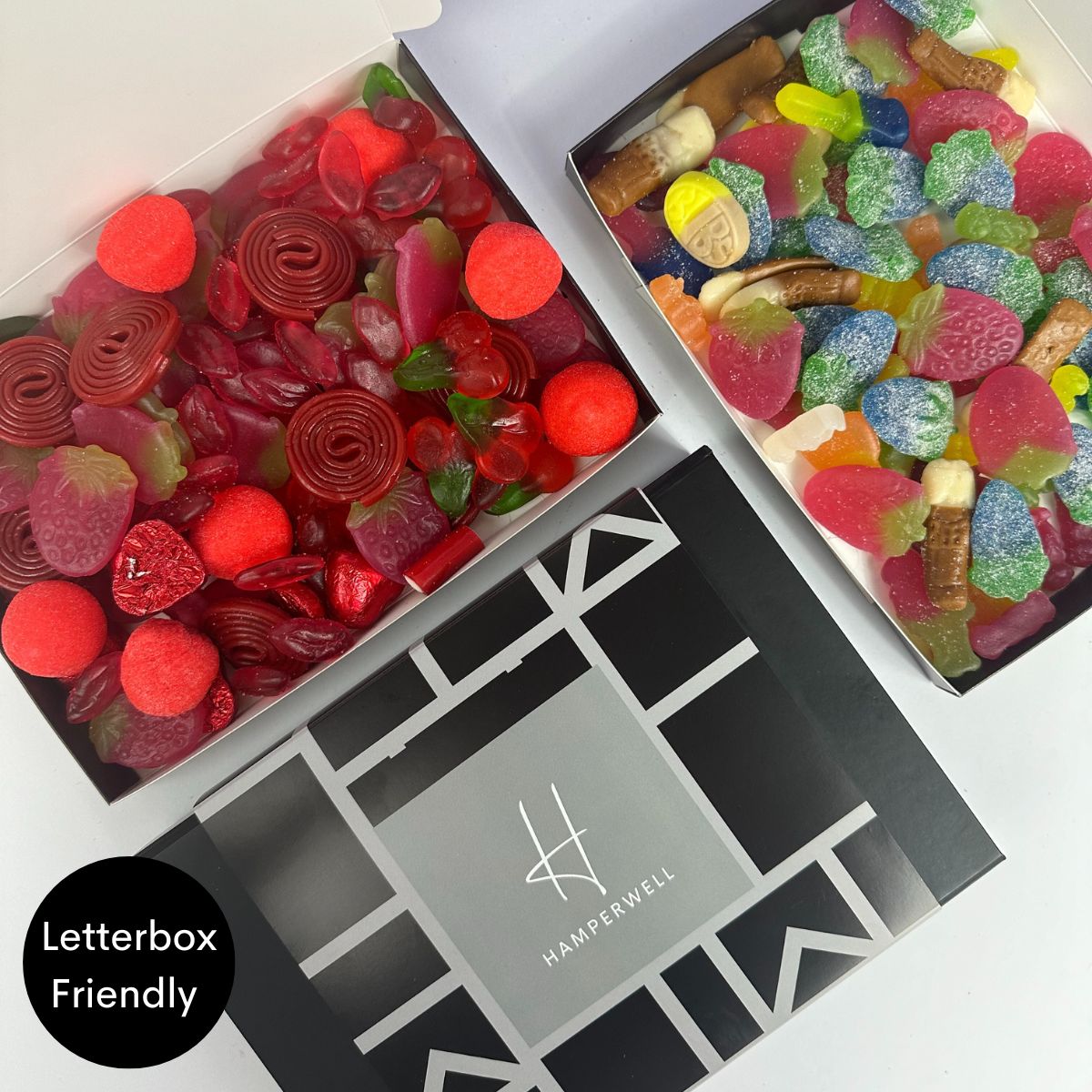 Red Sweets Letterbox Gift Hamper - ScentiMelti Home Fragrance, Beauty & Gifts UK