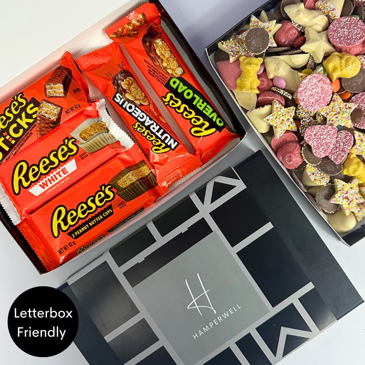 Reese's Chocolate Letterbox Gift Hamper - ScentiMelti Home Fragrance, Beauty & Gifts UK