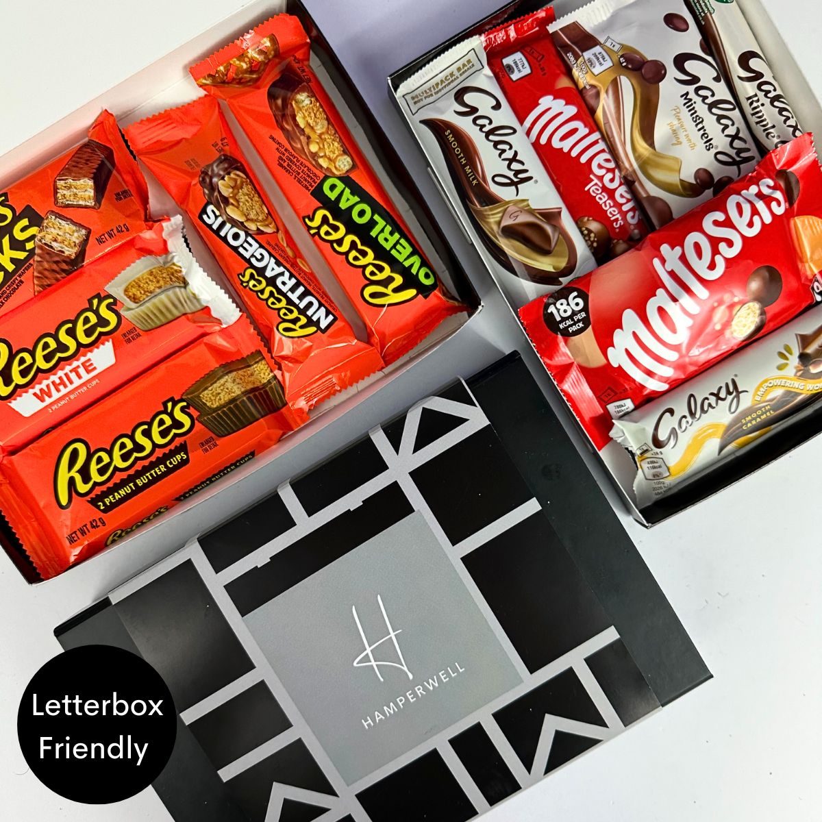 Reese's Chocolate Letterbox Gift Hamper - ScentiMelti Home Fragrance, Beauty & Gifts UK