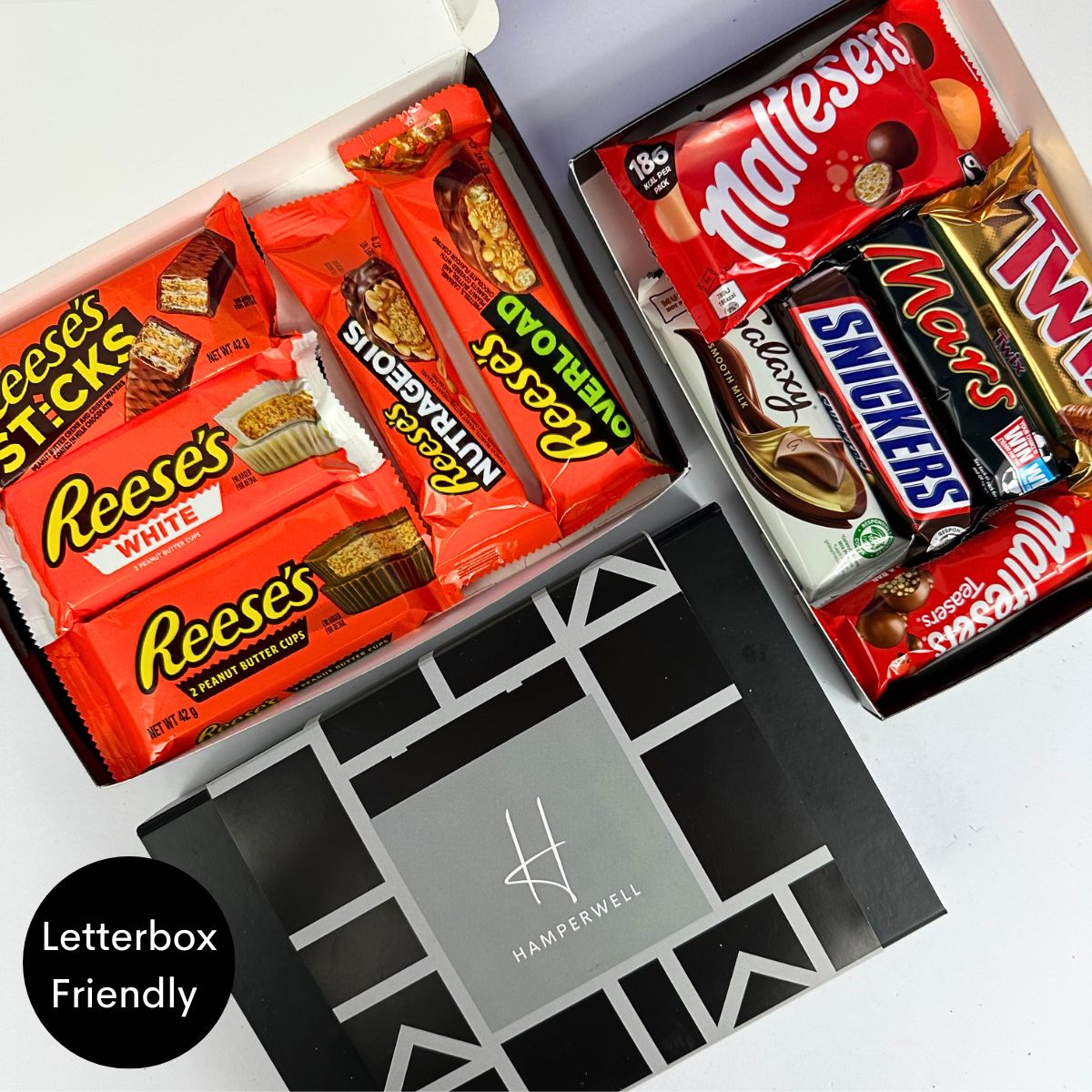 Reese's Chocolate Letterbox Gift Hamper - ScentiMelti Home Fragrance, Beauty & Gifts UK