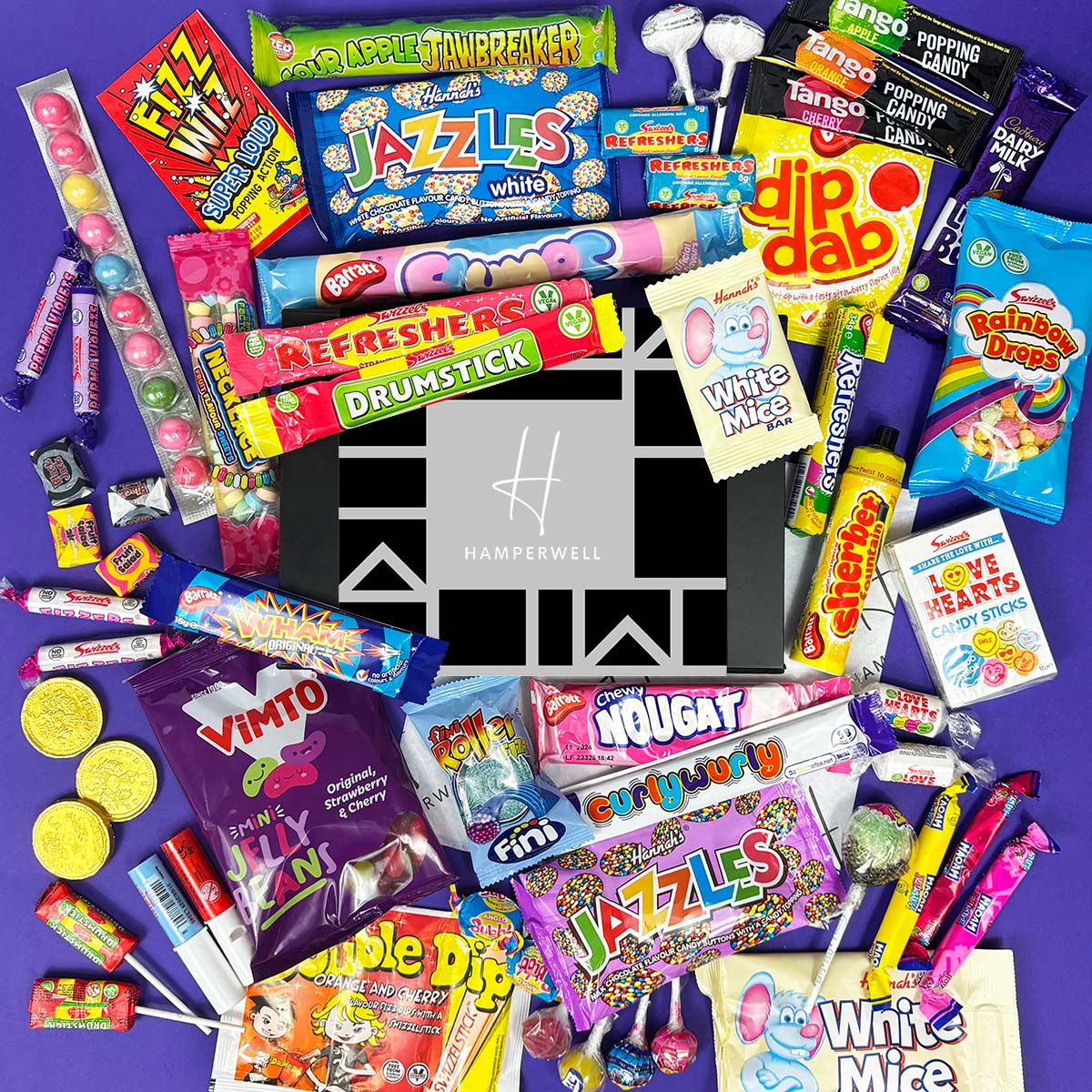 Ultimate Retro Sweets Signature Gift Hamper - ScentiMelti  Ultimate Retro Sweets Signature Gift Hamper