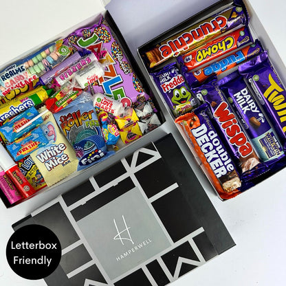 Retro Candy Letterbox Gift Hamper - ScentiMelti Home Fragrance, Beauty & Gifts UK