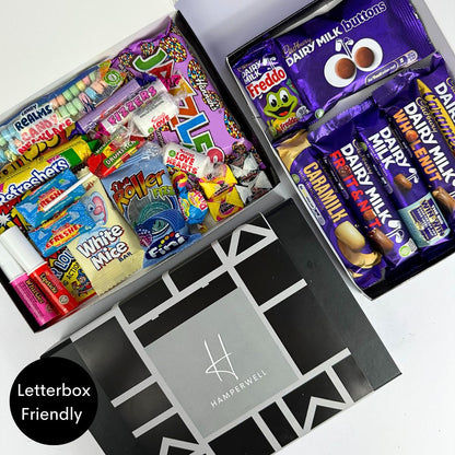 Retro Candy Letterbox Gift Hamper - ScentiMelti Home Fragrance, Beauty & Gifts UK