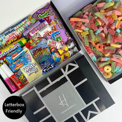 Retro Candy Letterbox Gift Hamper - ScentiMelti Home Fragrance, Beauty & Gifts UK