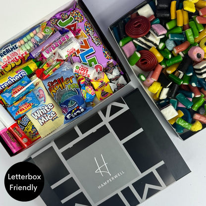 Retro Candy Letterbox Gift Hamper - ScentiMelti Home Fragrance, Beauty & Gifts UK