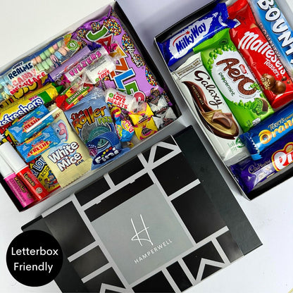 Retro Candy Letterbox Gift Hamper - ScentiMelti Home Fragrance, Beauty & Gifts UK