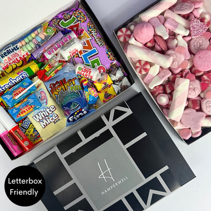 Retro Candy Letterbox Gift Hamper - ScentiMelti Home Fragrance, Beauty & Gifts UK