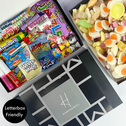 Retro Candy Letterbox Gift Hamper - ScentiMelti Home Fragrance, Beauty & Gifts UK