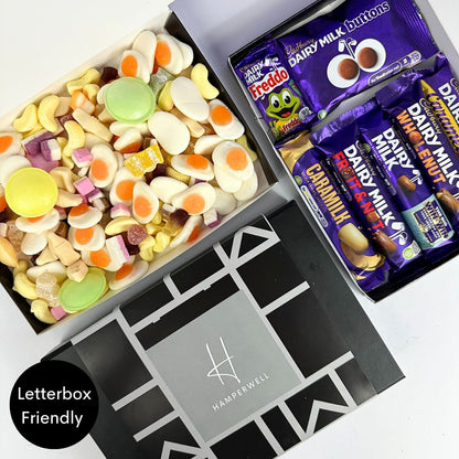 Retro Sweets Letterbox Gift Hamper - ScentiMelti Home Fragrance, Beauty & Gifts UK