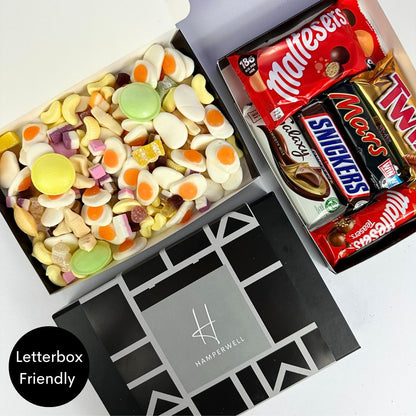 Retro Sweets Letterbox Gift Hamper - ScentiMelti Home Fragrance, Beauty & Gifts UK