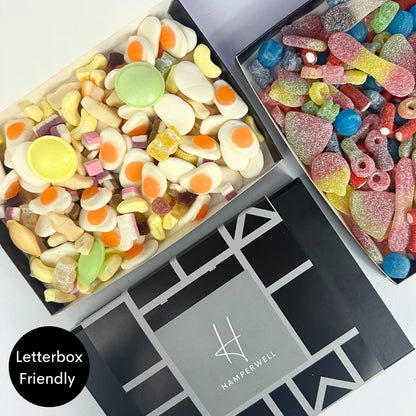 Retro Sweets Letterbox Gift Hamper - ScentiMelti Home Fragrance, Beauty & Gifts UK