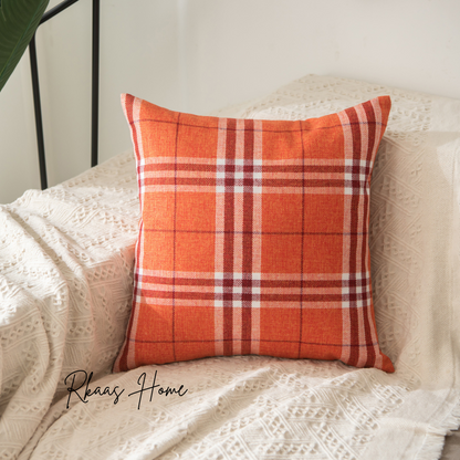 Tartan Check Cushion Cover Home Sofa 45x45 CM (18"x18") - ScentiMelti Home Fragrance, Beauty & Gifts UK