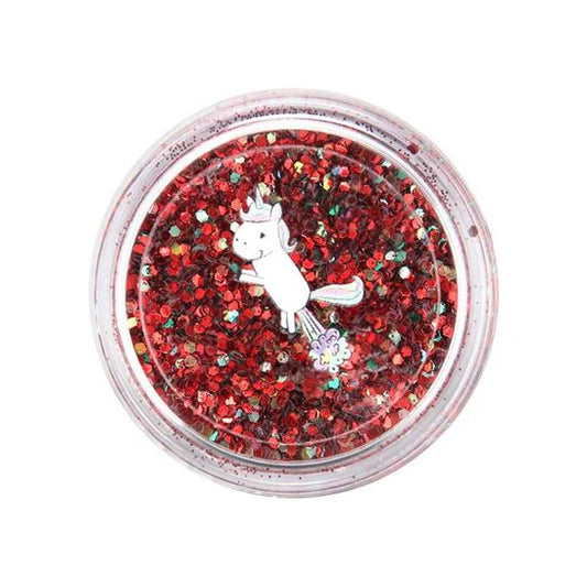 Prima Makeup Unicorn Poop Glitter Paste - Ruby Red Slipper Beauty Goddess ScentiMelti Wax Melts