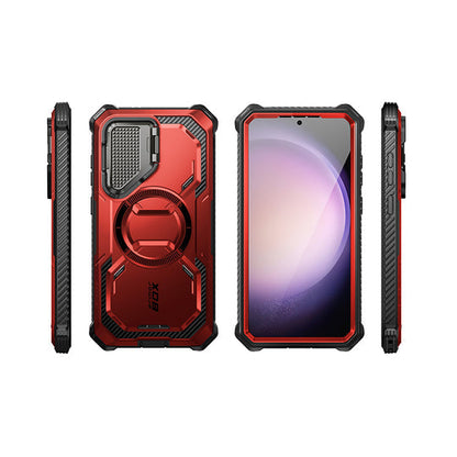 Galaxy S24 Plus Armorbox Protective Phone Case - Metallic Red i-Blason UK ScentiMelti Wax Melts