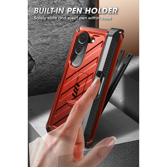 Galaxy Z Fold5 Unicorn Beetle PRO Rugged Case with S-Pen Holder-Metallic Red i-Blason UK ScentiMelti Wax Melts