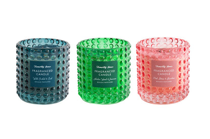 Bobbled Glass Candles - ScentiMelti Home Fragrance, Beauty & Gifts UK