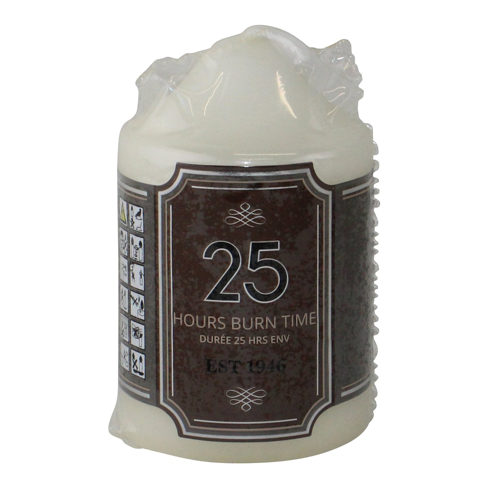 Overdipped Church Pillar Candle, 25 hour Burn Time - ScentiMelti Home Fragrance, Beauty & Gifts UK