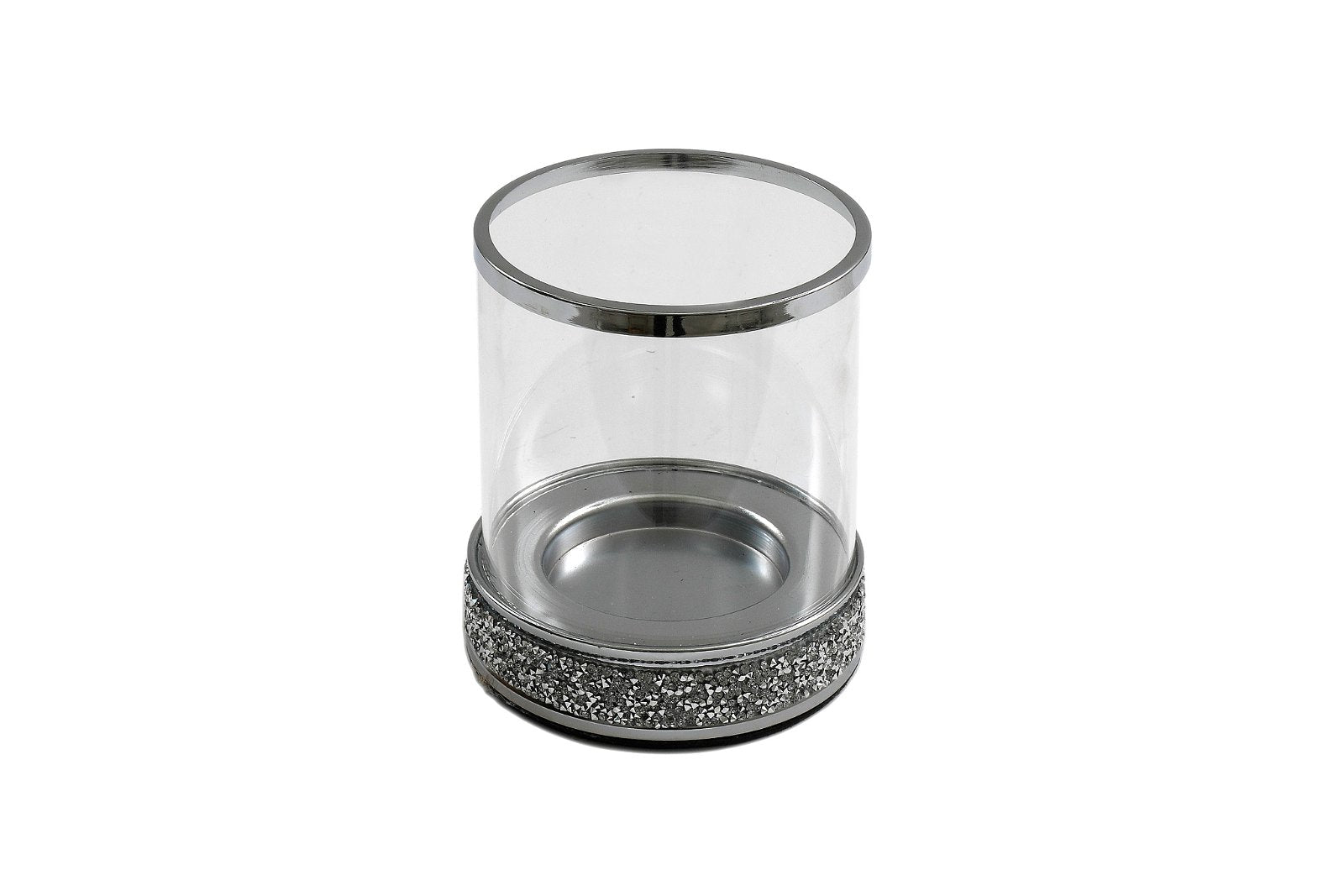 Small Sparkly Pillar Candle Holder Billies Inks ScentiMelti Wax Melts