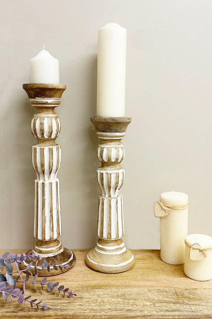 Wooden Candle Stick 38cm Billies Inks ScentiMelti Wax Melts