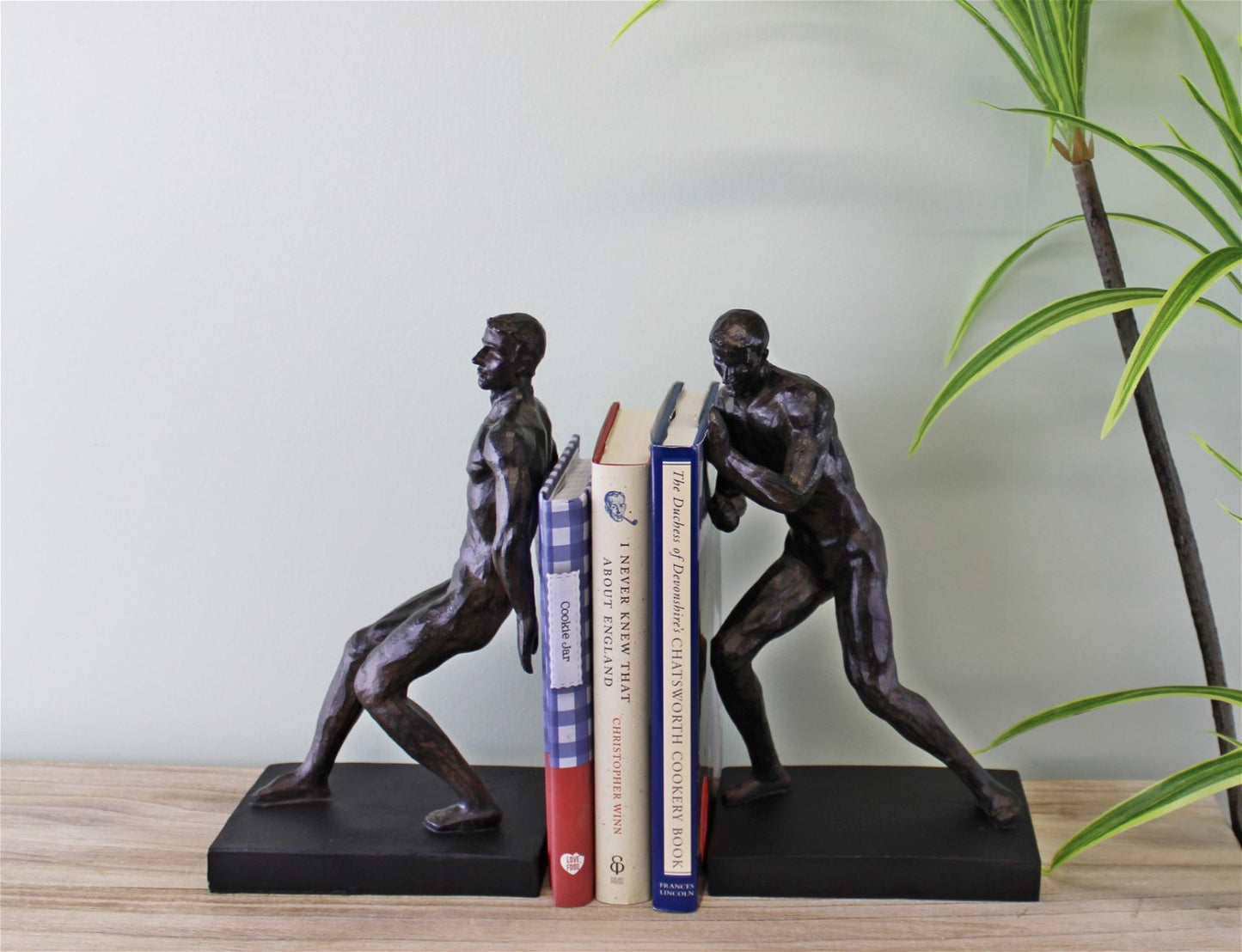 Male Statue Bookends - ScentiMelti Home Fragrance, Beauty & Gifts UK