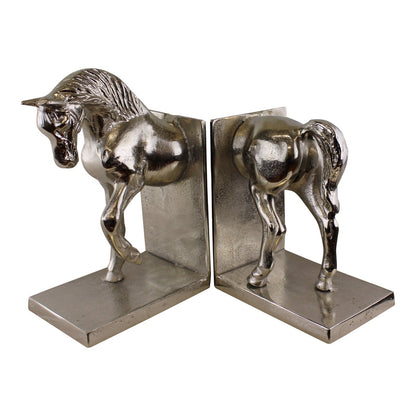 Silver Aluminium Horse Bookends Billies Inks ScentiMelti Wax Melts