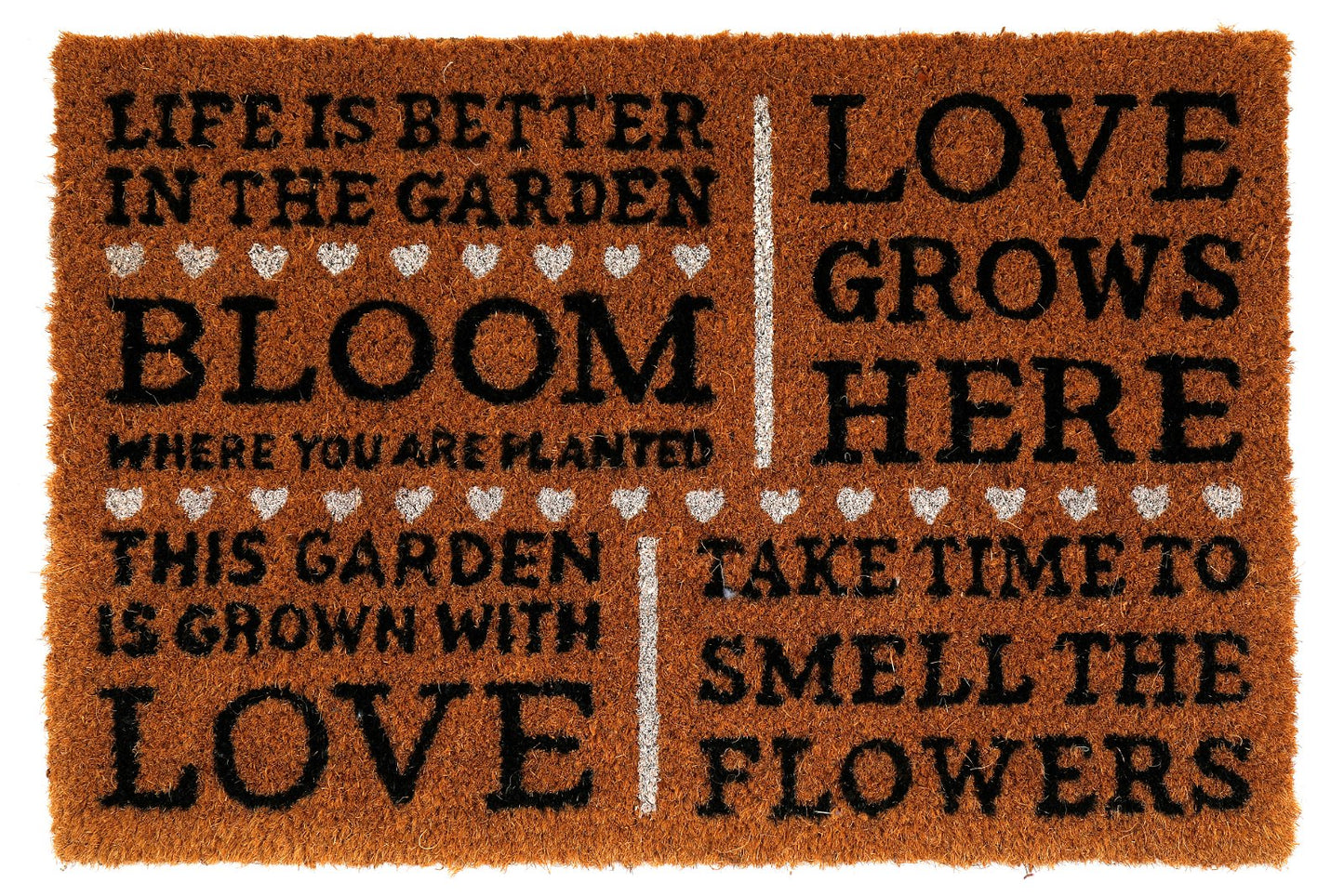 Bloom Potting Shed Doormat - ScentiMelti Home Fragrance, Beauty & Gifts UK