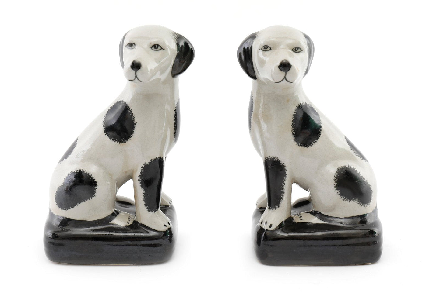 Black and White Porcelain Dog Ornaments Billies Inks ScentiMelti Wax Melts