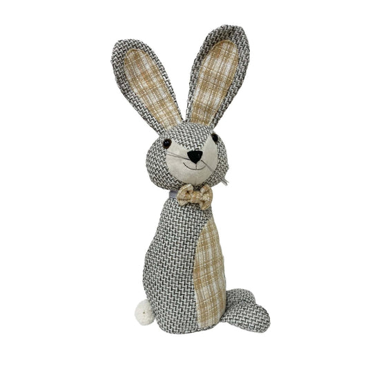 Woven Fabric Rabbit Doorstop - ScentiMelti Home Fragrance, Beauty & Gifts UK