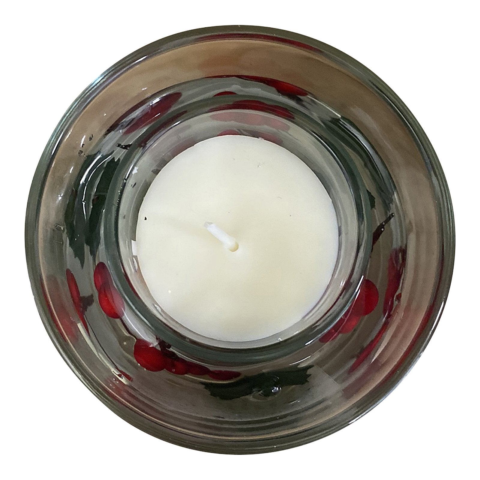 Berry & Holly Gel Wax Candle 9cm - ScentiMelti Home Fragrance, Beauty & Gifts UK