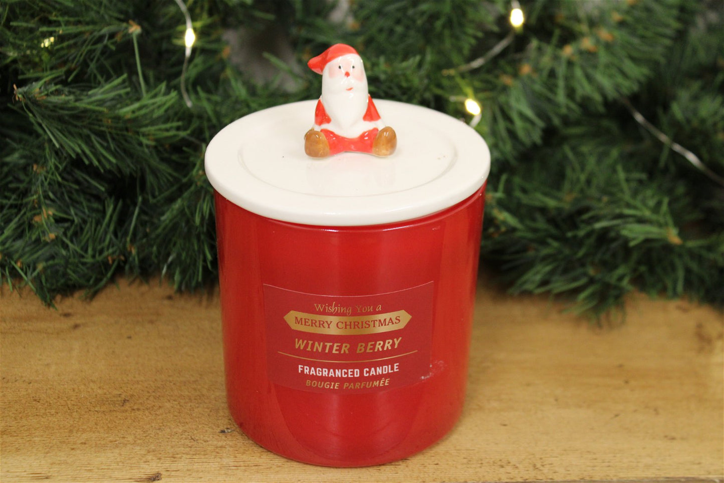 Father Christmas Character Candle-pot - ScentiMelti Home Fragrance, Beauty & Gifts UK