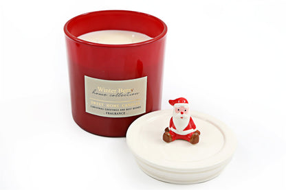 Father Christmas Character Candle-pot - ScentiMelti Home Fragrance, Beauty & Gifts UK